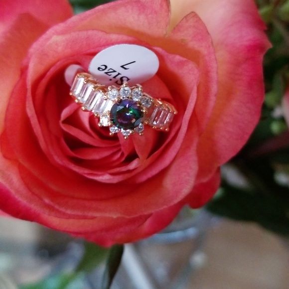 - Elegant Yellow gold litmus stone - Picture 5 of 8